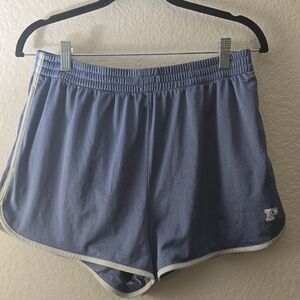 PINK Women's Blue Athletic Shorts
